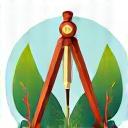 Icona di una bussola e una matita che rappresenta la progettazione su misura.